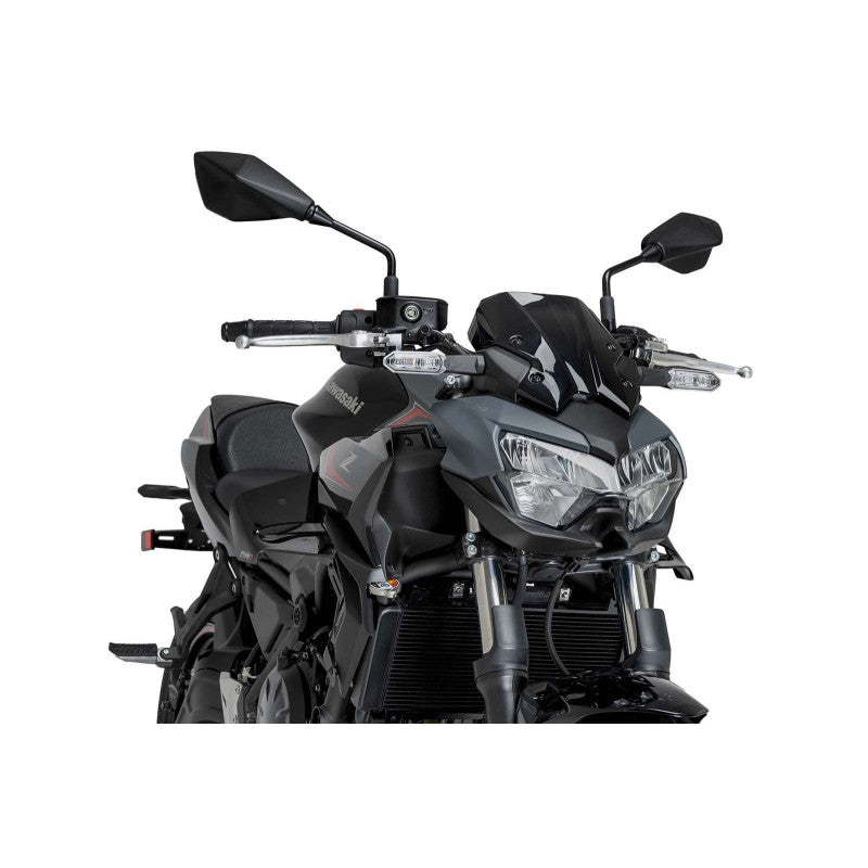 PUIG SPOILER D12 KAWASAKI Z650 2025 NERO
