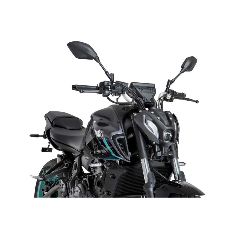 PUIG SPOILER D12 YAMAHA MT-07 21-24 NERO