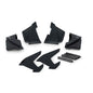 PUIG SPOILER LATERALE DOWNFORCE NAKED KAWASAKI Z H2 21-25 NERO