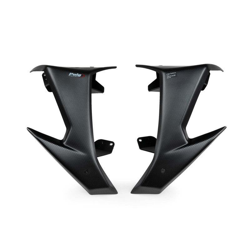 PUIG SPOILER LATERALE DOWNFORCE NAKED SUZUKI GSX-8S 23-25 CARBON LOOK