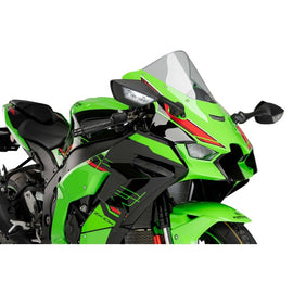 PUIG SPOILER LATERALE DOWNFORCE RACE KAWASAKI ZX-10R 21-25 NERO
