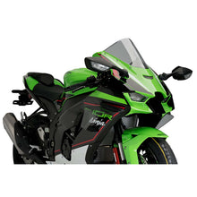 Carica l'immagine nel visualizzatore di Gallery, PUIG SPOILER LATERALE DOWNFORCE RACE KAWASAKI ZX-10RR 21-25 FUME CHIARO