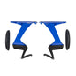 PUIG SPOILER LATERALE DOWNFORCE RACE KAWASAKI ZX-6R NINJA 24-25 BLU
