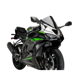 PUIG SPOILER LATERALE DOWNFORCE RACE KAWASAKI ZX-6R NINJA 24-25 CARBON LOOK