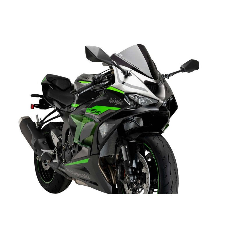PUIG SPOILER LATERALE DOWNFORCE RACE KAWASAKI ZX-6R NINJA 24-25 VERDE