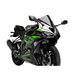 PUIG SPOILER LATERALE DOWNFORCE RACE KAWASAKI ZX-6R NINJA 24-25 VERDE