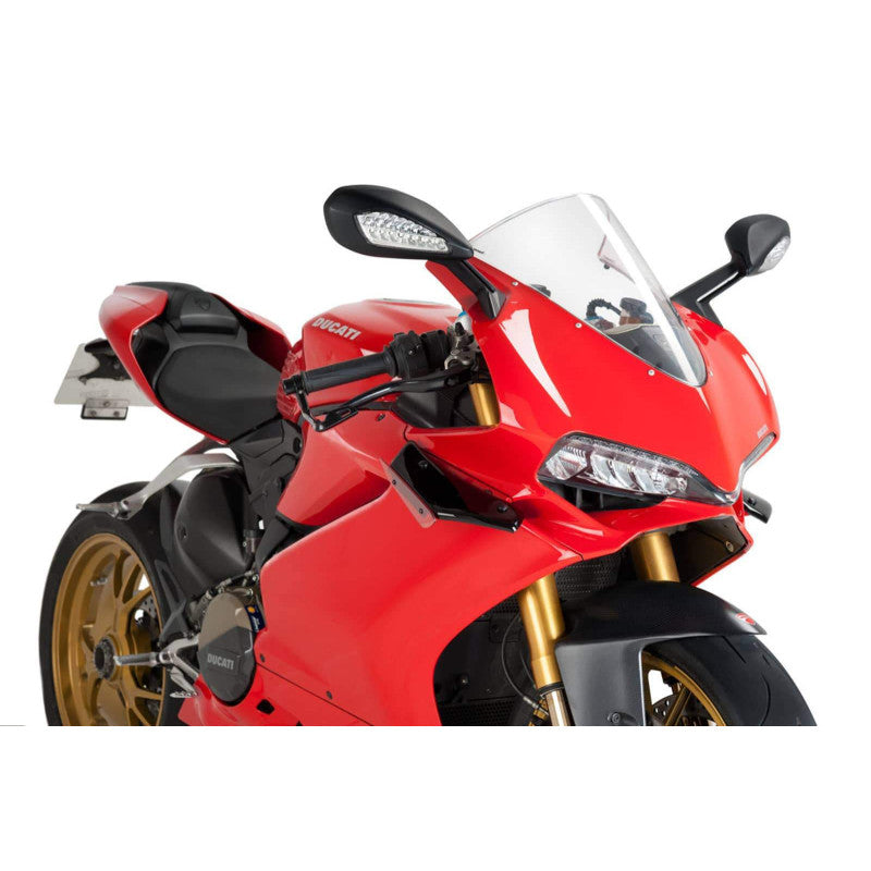 PUIG SPOILER LATERALE DOWNFORCE SPORT DUCATI 1299 S PANIGALE 15-17 NERO