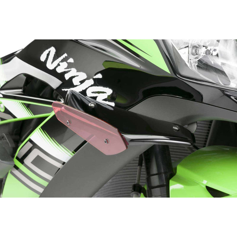PUIG SPOILER LATERALE DOWNFORCE SPORT KAWASAKI ZX-10R 19-20 ROSSO