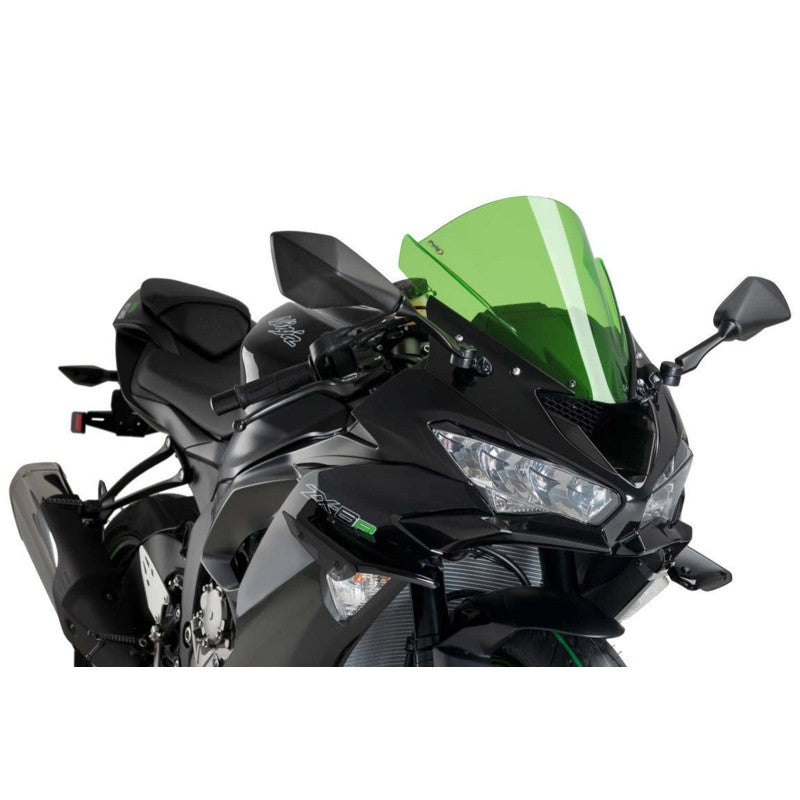 PUIG SPOILER LATERALE DOWNFORCE SPORT KAWASAKI ZX-6R NINJA 18-23 NERO