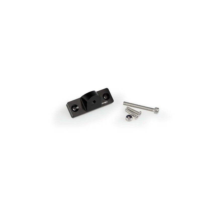 PUIG SUPPORTO PER IL TAPPO SERBATOIO FLUIDO FRENO PER FISSAGGIO COVER CELLULARE PER KYMCO AK550 NERO