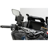 PUIG SUPPORTO PER IL TAPPO SERBATOIO FLUIDO FRENO PER FISSAGGIO COVER CELLULARE PER YAMAHA T-MAX NERO