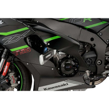 Carica l'immagine nel visualizzatore di Gallery, PUIG TAMPONI PARATELAIO MOD. PRO 2.0 PER KAWASAKI ZX-10R NINJA KRT 16-18 NERO