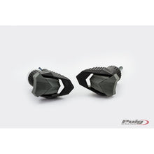 Carica l'immagine nel visualizzatore di Gallery, PUIG TAMPONI PARATELAIO MOD. R19 HONDA CBR650R ECLUTCH 24-25 NERO