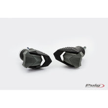 Carica l'immagine nel visualizzatore di Gallery, PUIG TAMPONI PARATELAIO MOD. R19 PER DUCATI MONSTER 1200 14-16 NERO