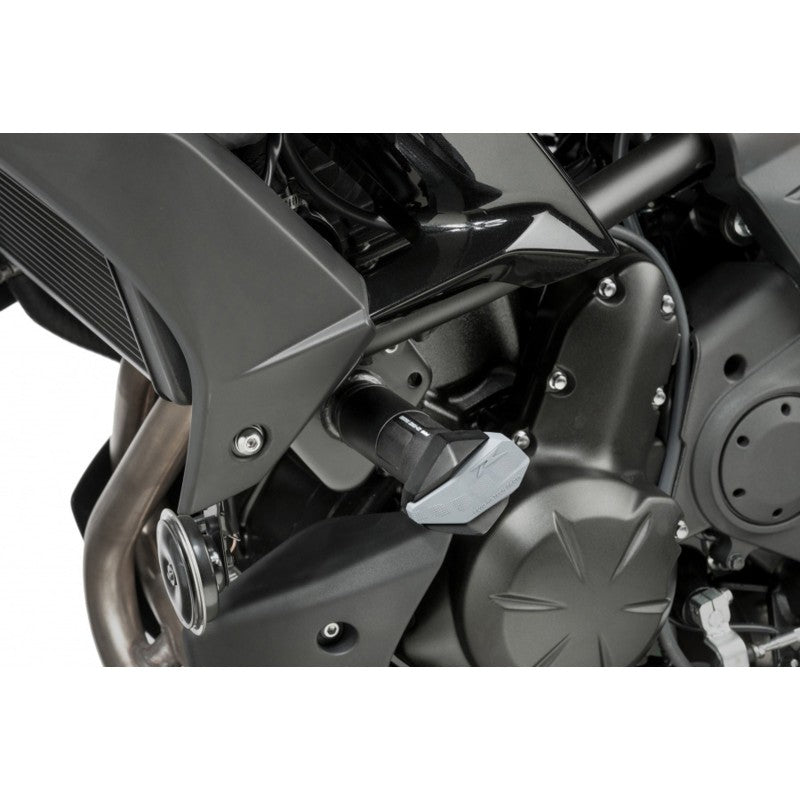 PUIG TAMPONI PARATELAIO MOD. R19 PER KAWASAKI VERSYS 650 GRAND TOURER 15-20 NERO