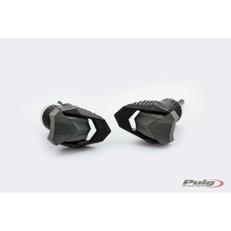 PUIG TAMPONI PARATELAIO MOD. R19 PER KAWASAKI ZX-10RR 17-18 NERO