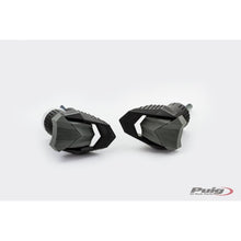 Carica l'immagine nel visualizzatore di Gallery, PUIG TAMPONI PARATELAIO MOD. R19 YAMAHA MT-09 SP 21-23 NERO