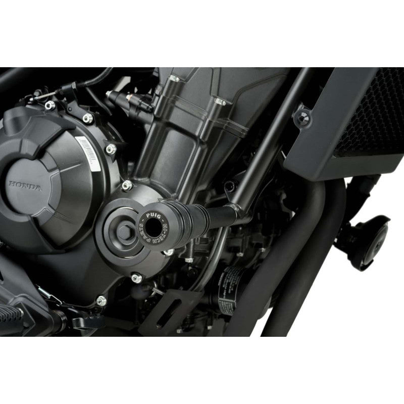 PUIG TAMPONI PARATELAIO MOD. VINTAGE 2.0 HONDA CMX500 REBEL 2025 NERO