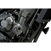 Carica l'immagine nel visualizzatore di Gallery, PUIG TAMPONI PARATELAIO MOD. VINTAGE 2.0 HONDA CMX500 REBEL 2025 NERO