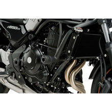 Carica l'immagine nel visualizzatore di Gallery, PUIG TAMPONI PARATELAIO MOD. VINTAGE 2.0 KAWASAKI Z650 RS 22-23 NERO