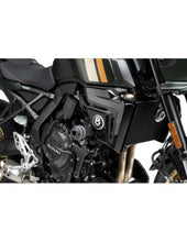 Carica l'immagine nel visualizzatore di Gallery, PUIG TAMPONI PARATELAIO MOD. VINTAGE 2.0 SUZUKI GSX-8TT 2025 NERO