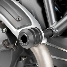 PUIG TAMPONI PARATELAIO MOD. VINTAGE DUCATI SCRAMBLER ICON 21-22 NERO
