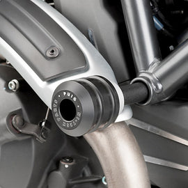 PUIG TAMPONI PARATELAIO MOD. VINTAGE PER DUCATI SCRAMBLER URBAN MOTARD 22-25 NERO