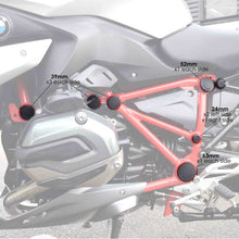 Carica l'immagine nel visualizzatore di Gallery, PUIG TAPPI TELAIO BMW R1250 RS 23-25 NERO