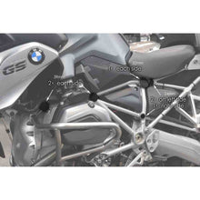 Carica l'immagine nel visualizzatore di Gallery, PUIG TAPPI TELAIO DUCATI DIAVEL 14-16 NERO