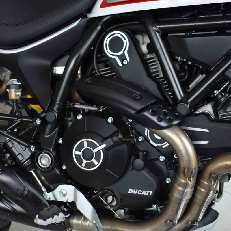 PUIG TAPPI TELAIO DUCATI SCRAMBLER ICON 23-25 NERO
