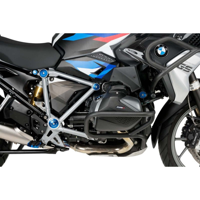 PUIG TAPPI TELAIO IN ALLUMINIO PER BMW R1200 GS RALLYE 17-18 BLU