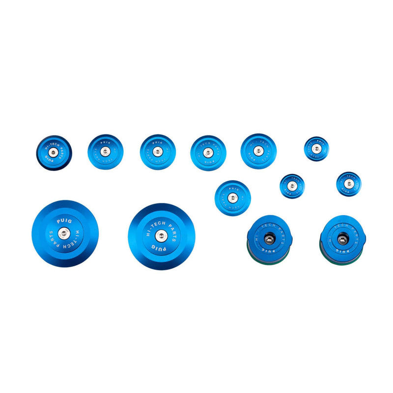 PUIG TAPPI TELAIO IN ALLUMINIO PER BMW R1250 R 21-22 BLU