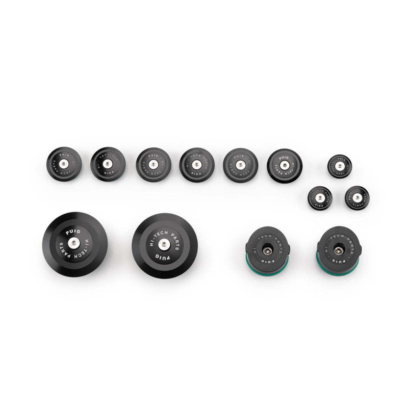 PUIG TAPPI TELAIO IN ALLUMINIO PER BMW R1250 R 21-22 NERO