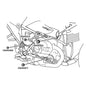PUIG TAPPI TELAIO PER BMW R NINE T 21-24 NERO