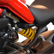 Carica l'immagine nel visualizzatore di Gallery, PUIG TAPPI TELAIO PER DUCATI MONSTER 1200 14-16 NERO