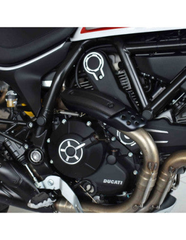 PUIG TAPPI TELAIO PER DUCATI SCRAMBLER DESERT SLED 23-25 NERO