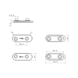 PUIG TAPPO FORO SPECCHIETTO BMW S1000 RR 2025 NERO