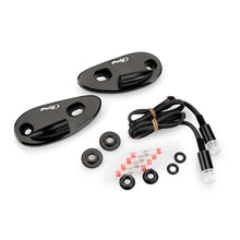 Carica l'immagine nel visualizzatore di Gallery, PUIG TAPPO FORO SPECCHIETTO CON FRECCE TAB PER HONDA CBR1000RR FIREBLADE 17-19 NERO