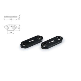 PUIG TAPPO FORO SPECCHIETTO KAWASAKI NINJA 650 20-25 NERO