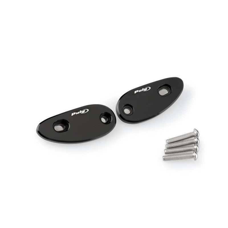 PUIG TAPPO FORO SPECCHIETTO PER HONDA CBR1000RR FIREBLADE 17-19 NERO