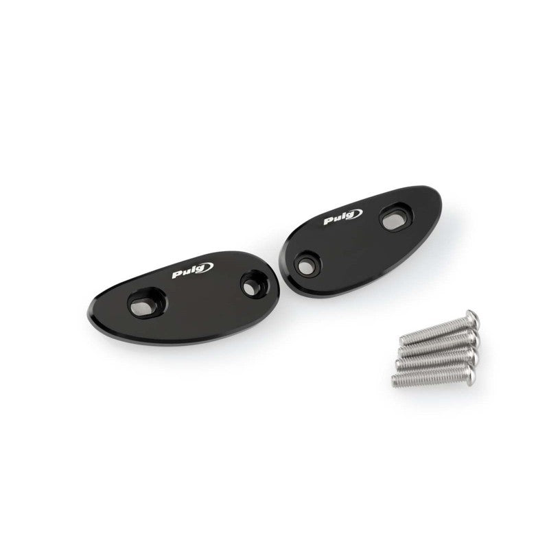 PUIG TAPPO FORO SPECCHIETTO PER HONDA CBR1000RR FIREBLADE SP2 17-19 NERO