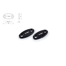 Carica l'immagine nel visualizzatore di Gallery, PUIG TAPPO FORO SPECCHIETTO PER HONDA CBR650F 17-18 NERO