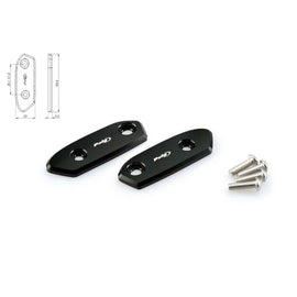 PUIG TAPPO FORO SPECCHIETTO SUZUKI GSX-8R 24-25 NERO