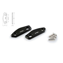 Carica l'immagine nel visualizzatore di Gallery, PUIG TAPPO FORO SPECCHIETTO SUZUKI GSX-R250 17-19 NERO