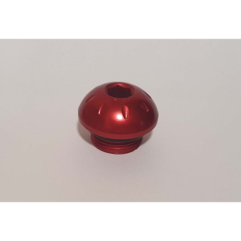 PUIG TAPPO OLIO MOTORE PER KAWASAKI COLORE ROSSO-OFFERTA