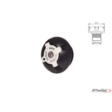 Carica l'immagine nel visualizzatore di Gallery, PUIG TAPPO OLIO MOTORE PER KTM COLORE NERO - COD. 7140N - Materiale: alluminio anodizzato nero con anello colorato.