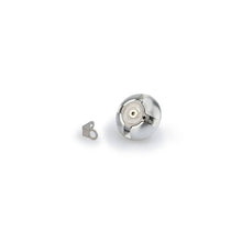 Carica l'immagine nel visualizzatore di Gallery, PUIG TAPPO OLIO MOTORE PER TRIUMPH COLORE SILVER - COD. 3760P - Materiale: alluminio anodizzato nero con anello colorato.