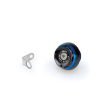 Carica l'immagine nel visualizzatore di Gallery, PUIG TAPPO OLIO MOTORE TRACK PER APRILIA/SUZUKI COLORE BLU - COD. 20339A - Filettatura: M20x1.5.