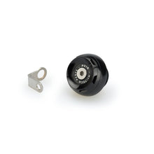 Carica l'immagine nel visualizzatore di Gallery, PUIG TAPPO OLIO MOTORE TRACK PER DUCATI/HONDA/KAWASAKI/TRIUMPH COLORE NERO - COD. 20340N - Larghezza: 28 mm. Filettatura:
