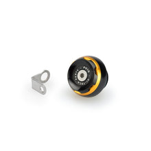 Carica l'immagine nel visualizzatore di Gallery, PUIG TAPPO OLIO MOTORE TRACK PER DUCATI/HONDA/KAWASAKI/TRIUMPH COLORE ORO - COD. 20340O - Larghezza: 28 mm. Filettatura: